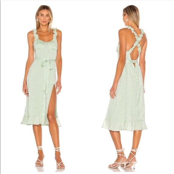 Revolve LPA the label “yara” dress in mint size S - Picture 1 of 6